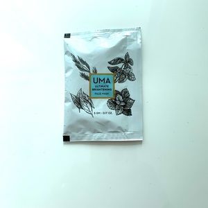 🆕  Uma Ultimate Brightening Face Mask